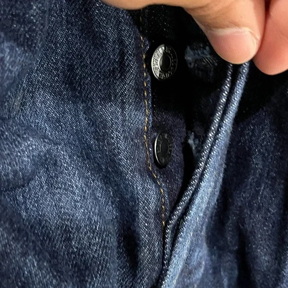 Levis 501 XX Jeans Mens 33x30‎ Original Fit Straight Leg Button Fly Denim Dark